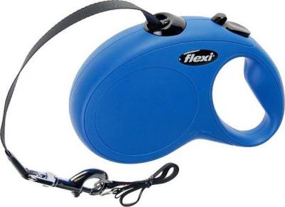 Рулетка New Classic L лента 8м синяя для собак до 50кг – фото 1