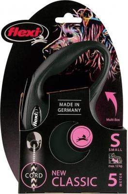 Рулетка New Classic M лента 5м черная для собак до 25кг – фото 19