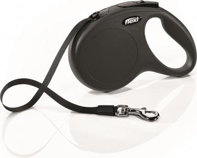 Рулетка New Classic M лента 5м черная для собак до 25кг – фото 20