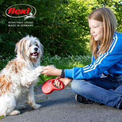 Рулетка New Classic XS лента 3м красная для собак до 12кг – фото 3