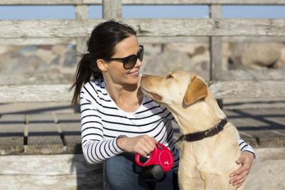 Рулетка New Classic XS лента 3м синяя для собак до 12кг – фото 18