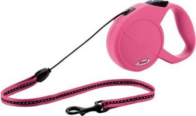 Рулетка New Classic XS трос 3м розовая для собак до 8кг – фото 9