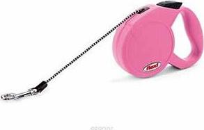 Рулетка New Classic XS трос 3м розовая для собак до 8кг – фото 15