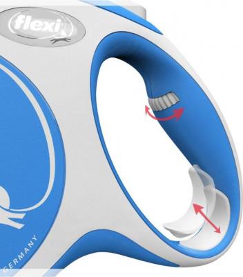 рулетка New Line Comfort L до 60 кг (5 м лента) (Голубой) – фото 19