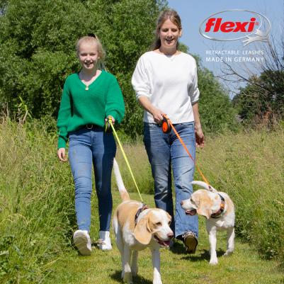 Рулетка New Neon M лента 5м черная/желтая для собак до 25кг – фото 8