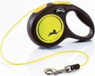 Рулетка New Neon M лента 5м черная/желтая для собак до 25кг – фото 12