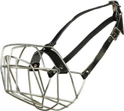 Намордник для собак Гамма металлический №Р (ротвейлер) – фото 1