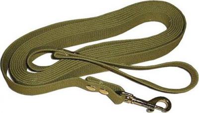 Поводок для взрослых собак брезент 25х10м Цп-01800 – фото 2