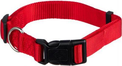 Ошейник для собак Ecco L нейлон красный 41-65мм