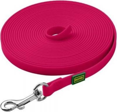 поводок из биотана Convenience, без ручки, 12 метров х 2 см, цвет ягодный розовый – фото 2