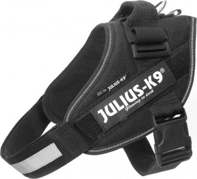 шлейка для собак IDC-Powerharness 4 (70-90 кг) (96-138 см., Черный)