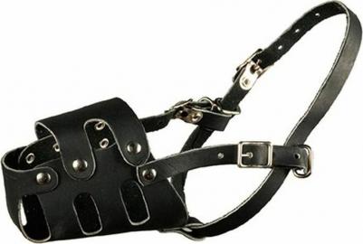 Намордник кожа цельнокроенный N0 (щенки боксера, спаниеля) – фото 4