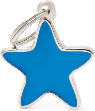 Адресник charms Звездочка, средний, розовый – фото 1