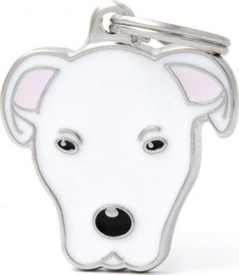 Адресник colors Аргентинский дог цветной средний