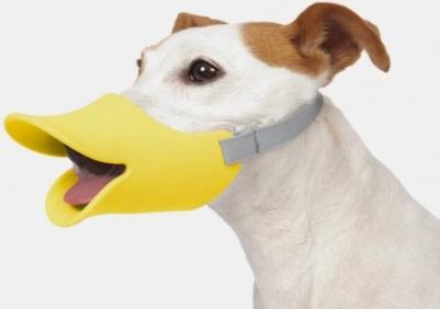 Намордник для собак ZDK Силиконовый, желтый, L – фото 11