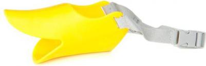 Намордник для собак ZDK Силиконовый, желтый, L – фото 15