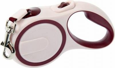 Рулетка с системой эффективного скручивания поводка, 3 м, до 18 кг, серо-синяя – фото 7