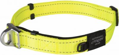 ошейник для собаки крупных пород размер L с магнитной застяжкой и эластичной вставкой для безопасного экстренного снятия, 330-480 мм, при 0649510038464 – фото 4