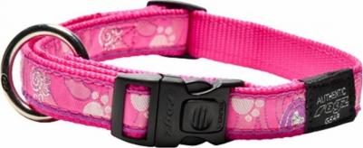 Ошейник розовый размер 20-32см