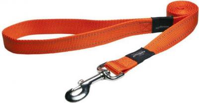 поводок для очень крупных собак размер XL серии Utility длина 1,2 м оранжевый – фото 4