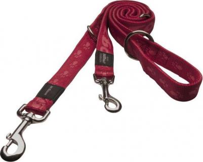 Поводок перестежка для собак Alpinist S-11мм 2 м, Красный HLM21C – фото 3
