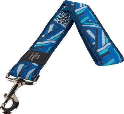 поводок-водилка для собак гигантских пород размер XXL серия Fancy Dress. Длина 50 см синий – фото 1