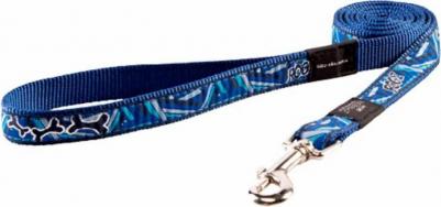 поводок-водилка для собак гигантских пород размер XXL серия Fancy Dress. Длина 50 см синий