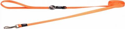 поводок-водилка для собак гигантских пород размер XXL серия Utility. Длина 50 см оранжевый – фото 1