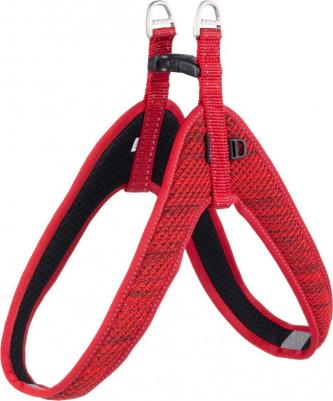 Шлейка для собак XXS, нейлон, полимер, красный – фото 9