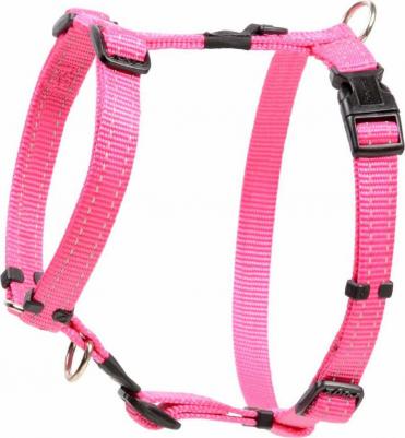 Utility шлейка для собак, розовая, размер S, ширина 11 мм 23 - 37 см – фото 7