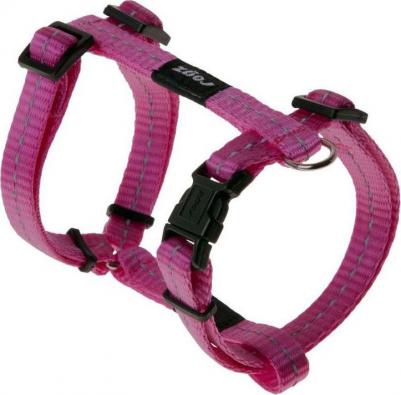 Utility шлейка для собак, розовая, размер S, ширина 11 мм 23 - 37 см – фото 10