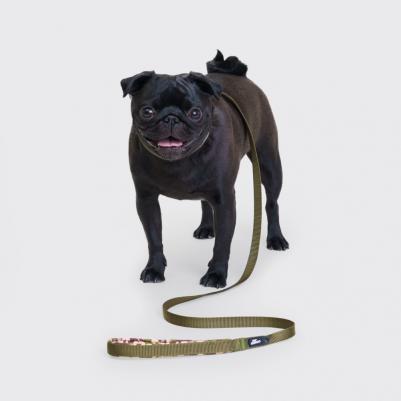 Поводок Soft Classic 15mm*120cm зеленый камуфляж – фото 5