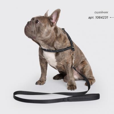 Поводок Soft Classic 20mm*120cm черный – фото 2