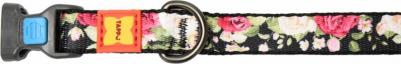 Ошейник для собак Палмер с рисунком цветы L 4603859680025 – фото 1