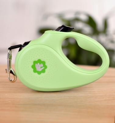 рулетки рулетка-ремень для собак, зелёная (50 кг, 5 м)