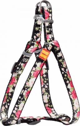 Шлейка для собак амуниция S, нейлон, мультиколор