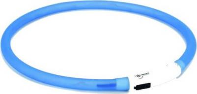 Ошейник светодиодный NIGHT CITY "Шнурок" синий – фото 2