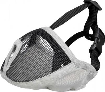 Намордник для короткомордых пород (серый), XS-S: 23 см