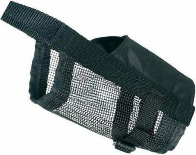 Намордник для собак MUZZLE LOOP, нейлон, черный, L, обхват морды 18-30 см – фото 7