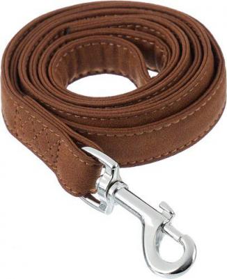 Поводок из искусственной кожи Eco размер S экокожа 122x1,8 см – фото 1