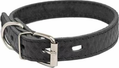 Ошейник для собак, черный, 20 мм, 23-33 см