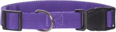 Ошейник для собак фиолетовый плотный капрон, 40см – фото 9
