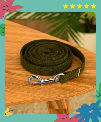 Поводок для собак брезентовый 3 м