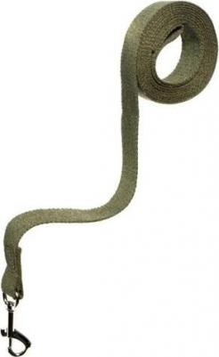 Поводок универсальный для собак, брезент, в ассортименте, 2 см, длина 5м – фото 1