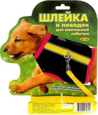 Шлейка и поводок для собак №3 из сетки, 10 мм – фото 2