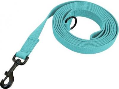 Поводок для прогулок брезент бирюзовый, 25 мм х 2 м – фото 6