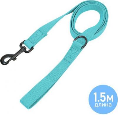 Поводок для прогулок брезент фиолетовый, 25 мм х 5 м – фото 3