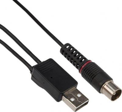 Антенна комнатная Активная с USB питанием, для цифрового телевидения DVB-T2, RX-269, цена за 1 шт – фото 5