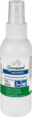 Антисептик кожный дезинфицирующий спиртосодержащий с распылителем 100 мл АЛМАДЕЗ-ЭКСПРЕСС, готовый раствор, АЭ-501 – фото 7