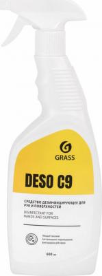 Антисептик кожный дезинфицирующий спиртосодержащий 600 мл DESO C9, готовый раствор, распылитель, 550023 – фото 10